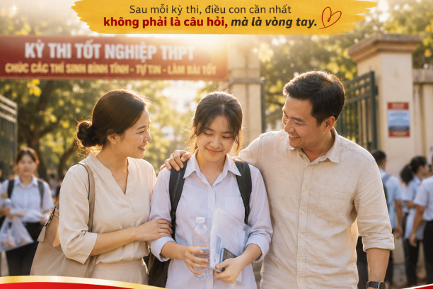 Giao tiếp với con tuổi dậy thì sau kỳ thi