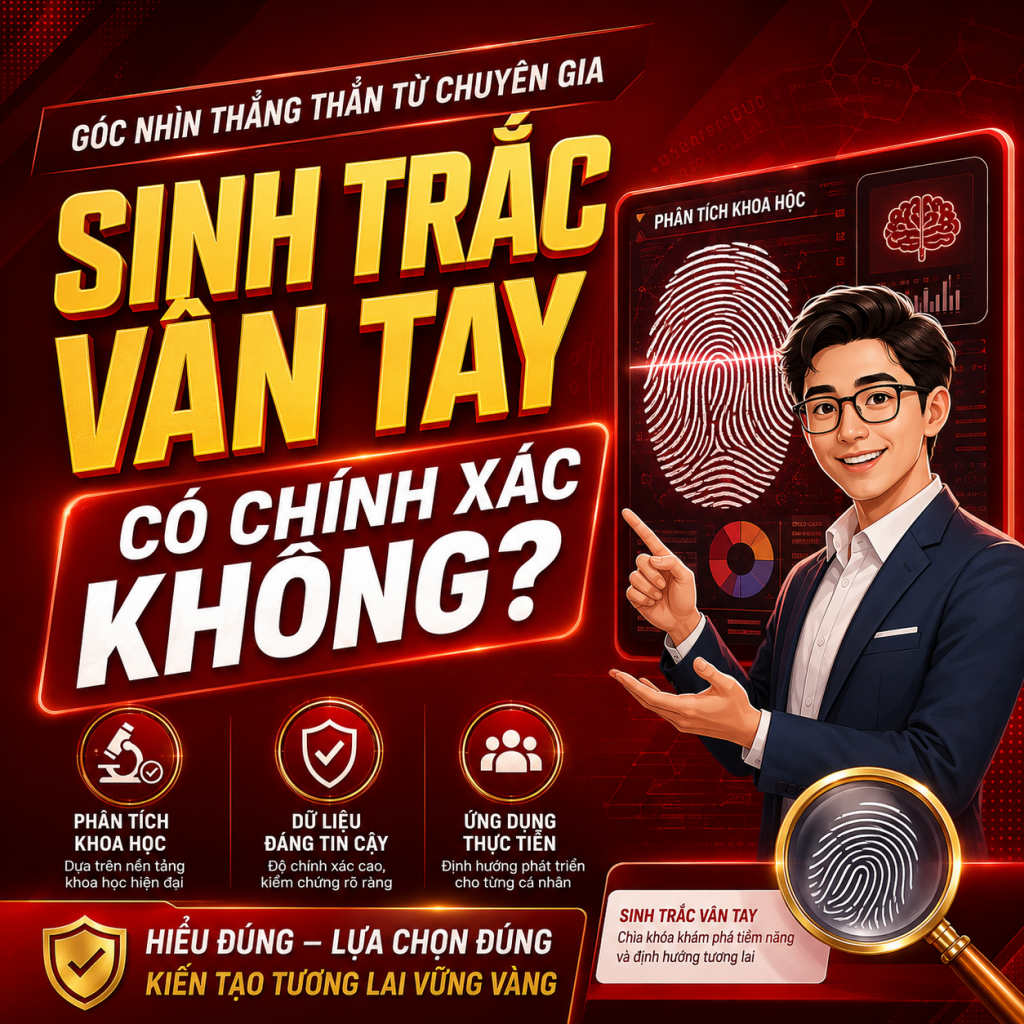 Sinh trắc vân tay có chính xác không?