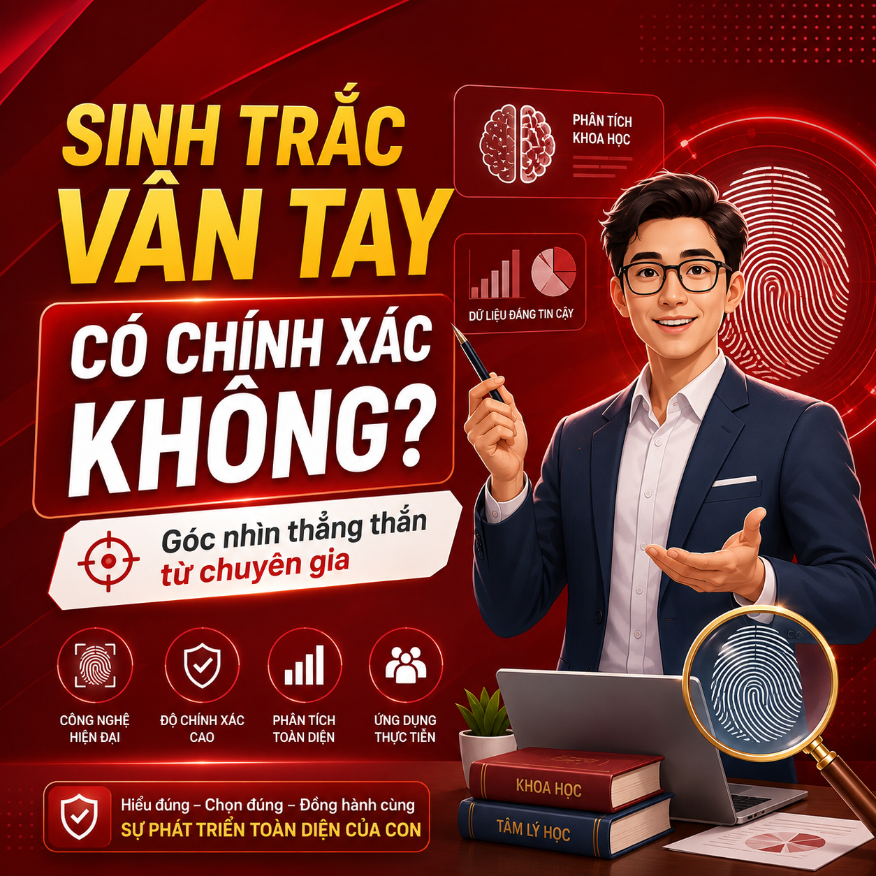 Sinh trắc vân tay có chính xác không?